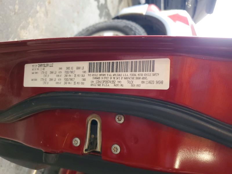 Продажа на аукционе авто 2009 Dodge Ram 1500, vin: 1D3HV13P59S741952, номер лота: 62267866