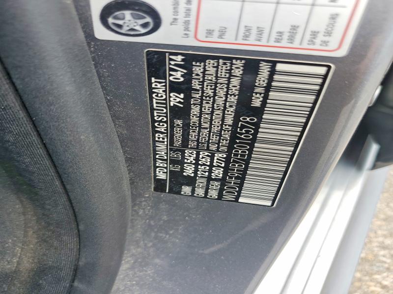 62495916 :رقم المزاد ، WDDHF9HB7EB016578 vin ، 2014 Mercedes-benz E مزاد بيع