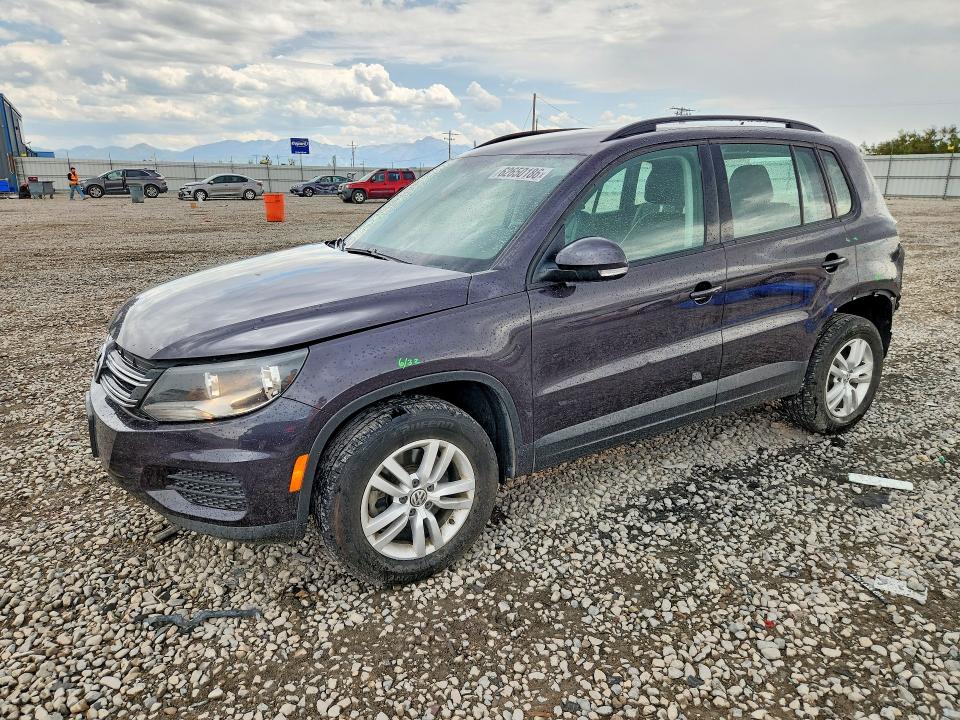 Продажа на аукционе авто 2016 Volkswagen Tiguan, vin: WVGBV7AX3GW592236, номер лота: 62650186