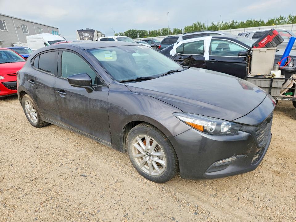 59606566 :رقم المزاد ، 3MZBN1L75HM123064 vin ، 2017 Mazda 3 مزاد بيع