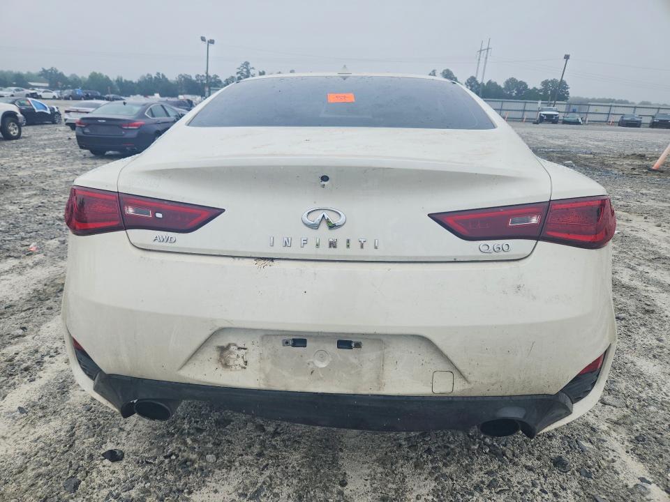 62486706 :رقم المزاد ، JN1EV7EL9JM392539 vin ، 2018 Infiniti Q60 مزاد بيع