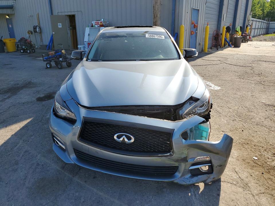 2017 Infiniti Q50 მანქანა იყიდება აუქციონზე, vin: JN1EV7ARXHM831655, აუქციონის ნომერი: 58867596