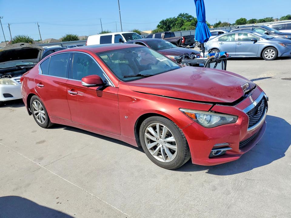 2015 Infiniti Q50 მანქანა იყიდება აუქციონზე, vin: JN1BV7AP8FM331010, აუქციონის ნომერი: 59894816