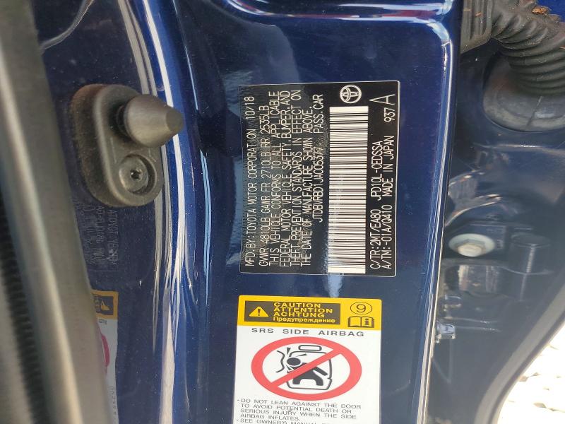 61886146 :رقم المزاد ، JTDBVRBD1JA005377 vin ، 2018 Toyota Mirai مزاد بيع