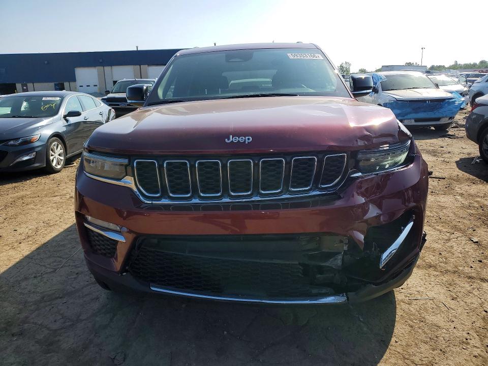 59353166 :رقم المزاد ، 1C4RJHBG9SC335319 vin ، 2025 Jeep Grand Cherokee مزاد بيع