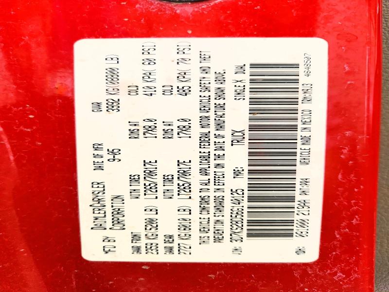 62050516 :رقم المزاد ، 3D7KS28D56G140125 vin ، 2006 Dodge Ram 2500 مزاد بيع