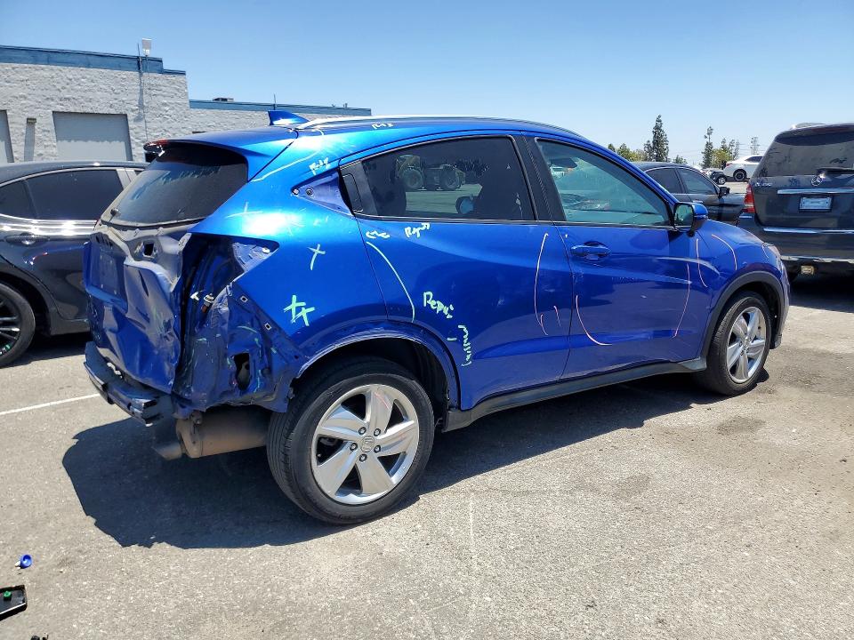 58994666 :رقم المزاد ، 3CZRU5H53KM708567 vin ، 2019 Honda Hr-v مزاد بيع