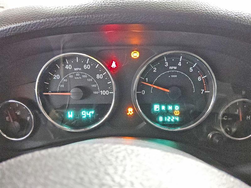 60865576 :رقم المزاد ، 1J4AA2D1XBL544369 vin ، 2011 Jeep Wrangler مزاد بيع