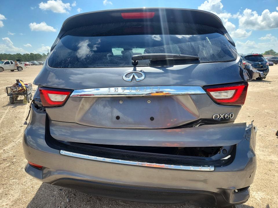 59920556 :رقم المزاد ، 5N1DL0MN0HC553462 vin ، 2017 Infiniti Qx60 مزاد بيع