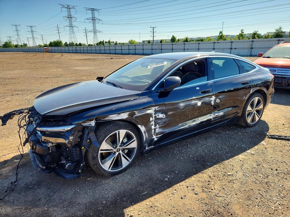 62748496 :رقم المزاد ، WAU2DAGH6SA024750 vin ، 2025 Audi A6 E-tron مزاد بيع