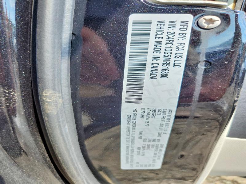 Aukcja sprzedaży 2021 Chrysler Voyager, vin: 2C4RC1DG5MR516880, numer aukcji: 60522076