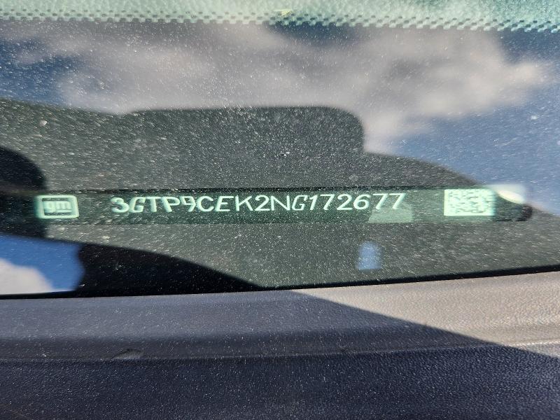 Aukcja sprzedaży 2022 Gmc Sierra Limited, vin: 3GTP9CEK2NG172677, numer aukcji: 60509746