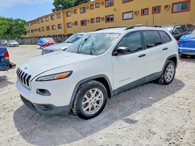 2016 Jeep Cherokee მანქანა იყიდება აუქციონზე, vin: 1C4PJLAB6GW234549, აუქციონის ნომერი: 62155246