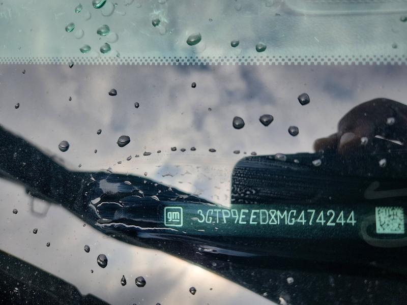 Aukcja sprzedaży 2021 Gmc Sierra, vin: 3GTP9EED8MG474244, numer aukcji: 59827856