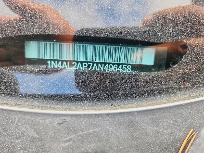 Продаж на аукціоні авто 2010 Nissan Altima, vin: 1N4AL2AP7AN496458, номер лоту: 60655846
