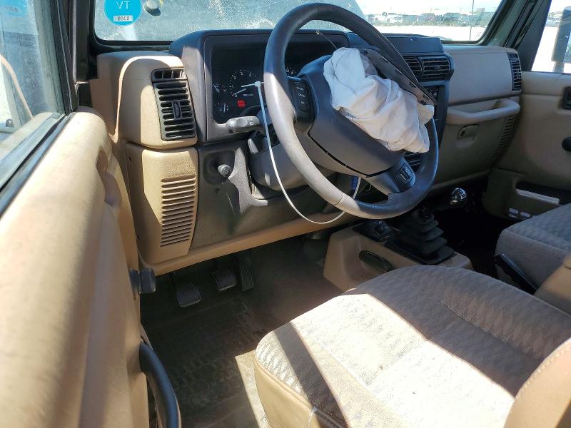 1999 Jeep Wrangler Se მანქანა იყიდება აუქციონზე, vin: 1J4FY19S9XP460945, აუქციონის ნომერი: 61233426