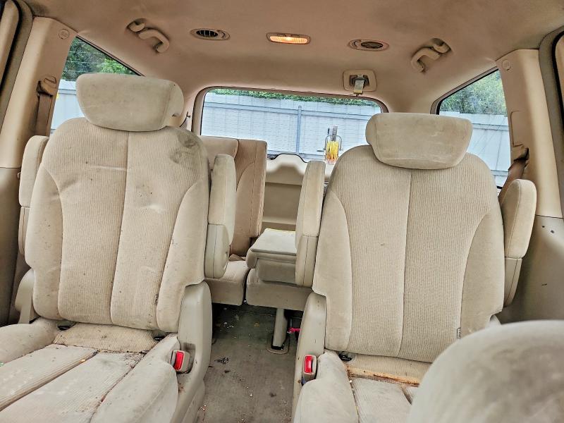 2007 Kia Sedona მანქანა იყიდება აუქციონზე, vin: KNDMB233X76110834, აუქციონის ნომერი: 62144626