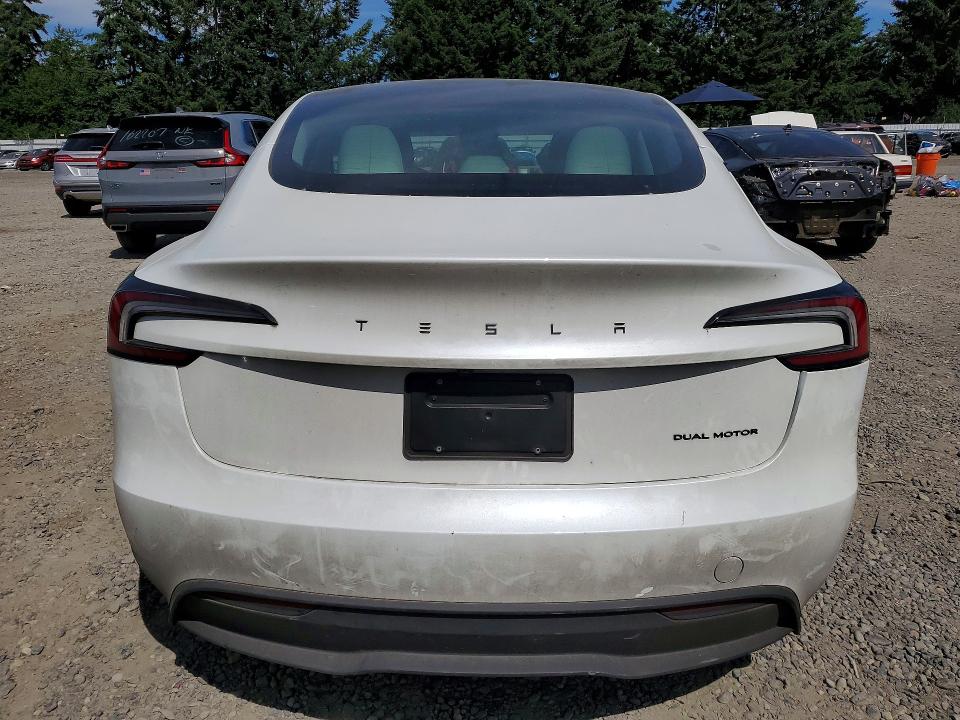 2026 Tesla Model 3 მანქანა იყიდება აუქციონზე, vin: 5YJ3E1EBXTF121221, აუქციონის ნომერი: 60074236