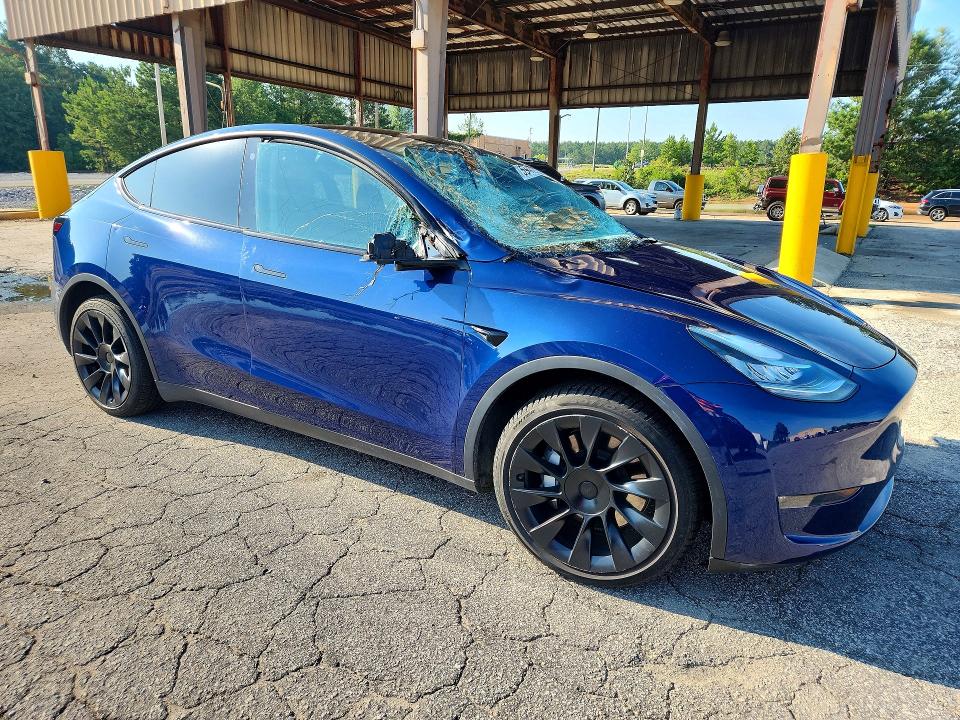 Продаж на аукціоні авто 2022 Tesla Model Y, vin: 7SAYGAEEXNF339630, номер лоту: 59402536
