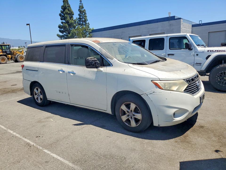 2012 Nissan Quest მანქანა იყიდება აუქციონზე, vin: JN8AE2KP1C9049174, აუქციონის ნომერი: 62521356