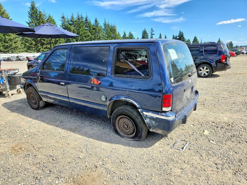 1991 Dodge Caravan მანქანა იყიდება აუქციონზე, vin: 2B4GK2537MR213768, აუქციონის ნომერი: 63185186