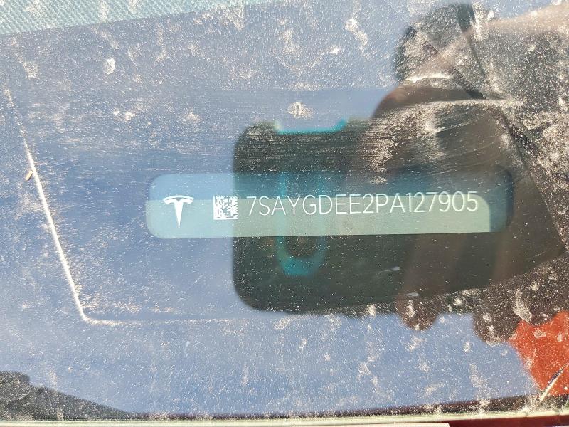 Продажа на аукционе авто 2023 Tesla Model Y, vin: 7SAYGDEE2PA127905, номер лота: 60521286