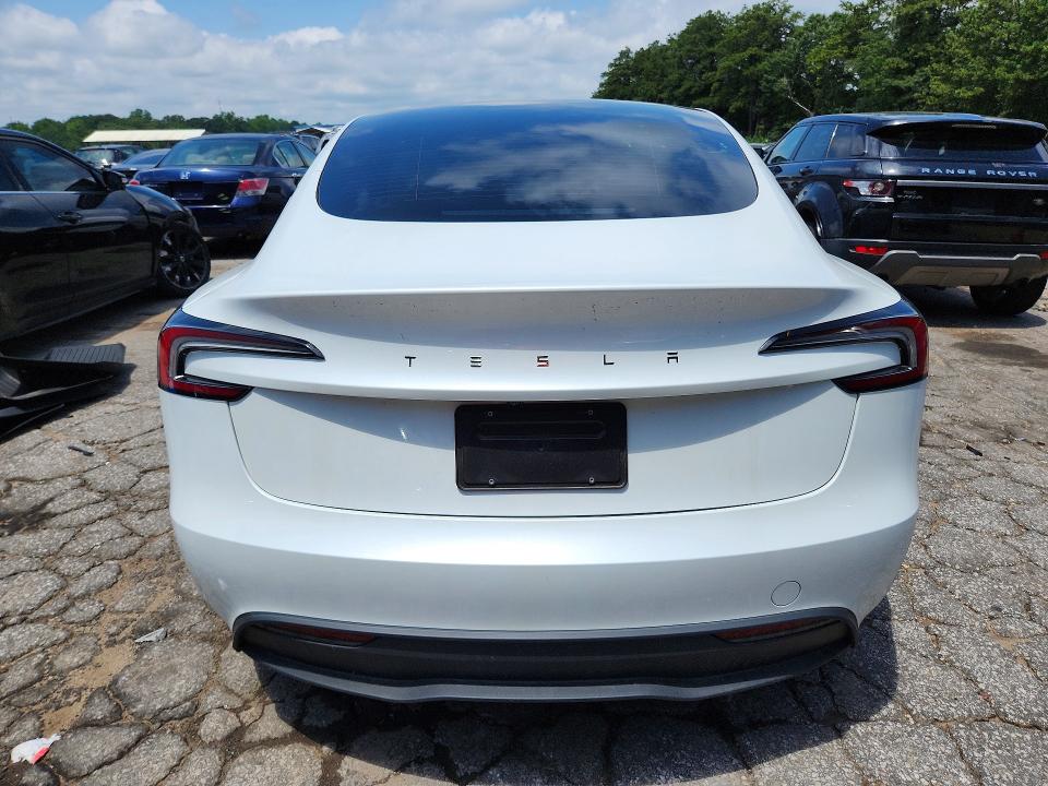 Aukcja sprzedaży 2025 Tesla Model 3, vin: 5YJ3E1EA6SF998987, numer aukcji: 59573266