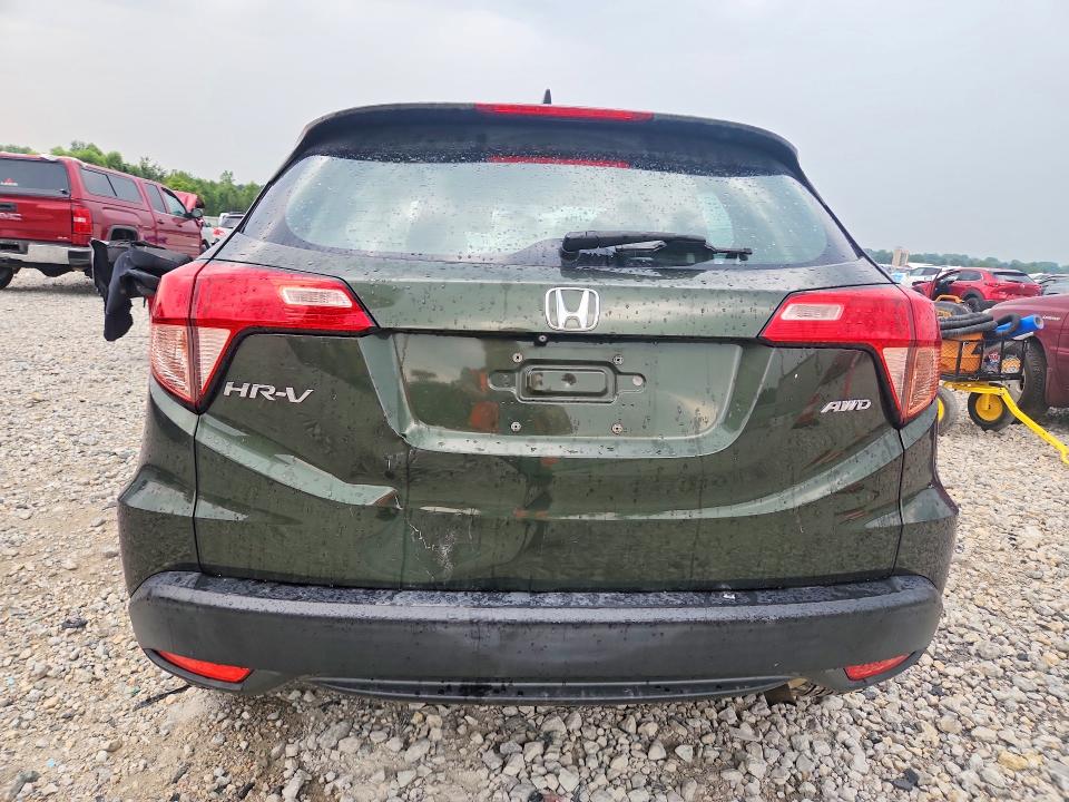 2016 Honda Hr-v მანქანა იყიდება აუქციონზე, vin: 3CZRU6H36GM705481, აუქციონის ნომერი: 62582876
