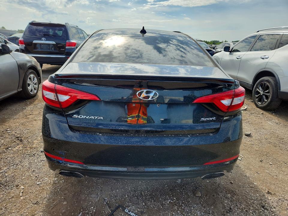 61143916 :رقم المزاد ، 5NPE34AF5HH534715 vin ، 2017 Hyundai Sonata مزاد بيع