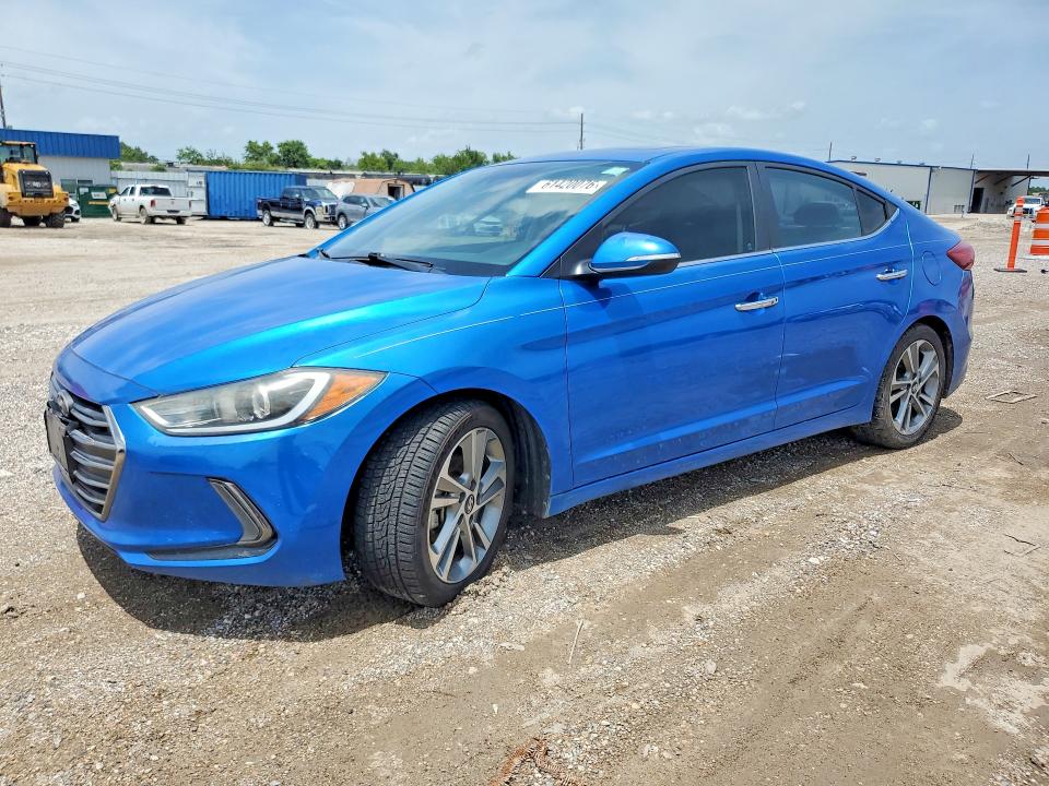 61420076 :رقم المزاد ، KMHD84LFXHU359910 vin ، 2017 Hyundai Elantra مزاد بيع
