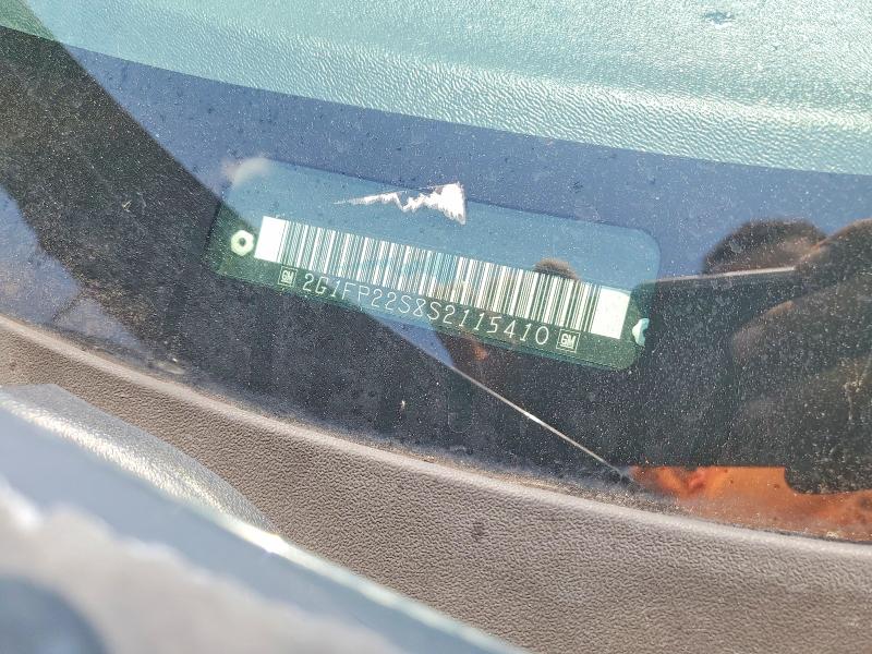 1995 Chevrolet Camaro მანქანა იყიდება აუქციონზე, vin: 2G1FP22S8S2115410, აუქციონის ნომერი: 62617106