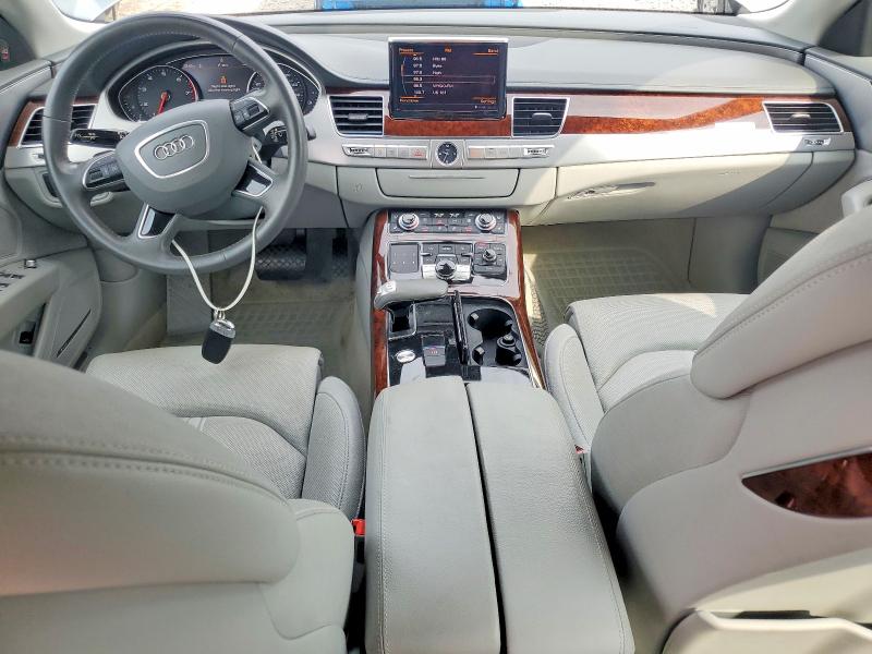 2013 Audi A8 მანქანა იყიდება აუქციონზე, vin: WAUAGAFD9DN008250, აუქციონის ნომერი: 62602186