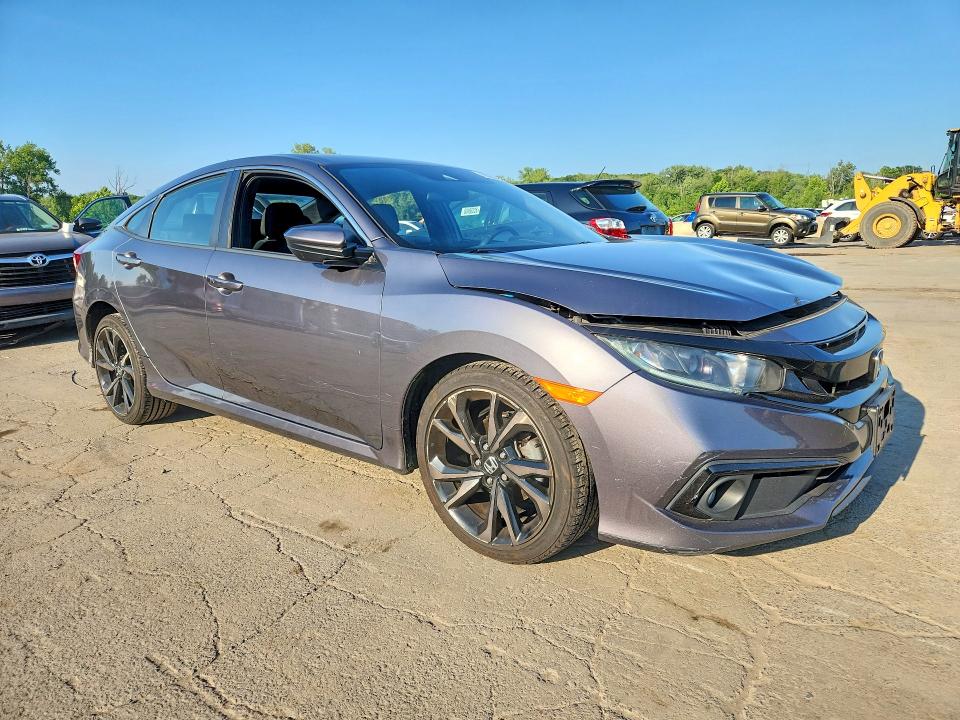 Продаж на аукціоні авто 2019 Honda Civic, vin: 2HGFC2F88KH563856, номер лоту: 60224756