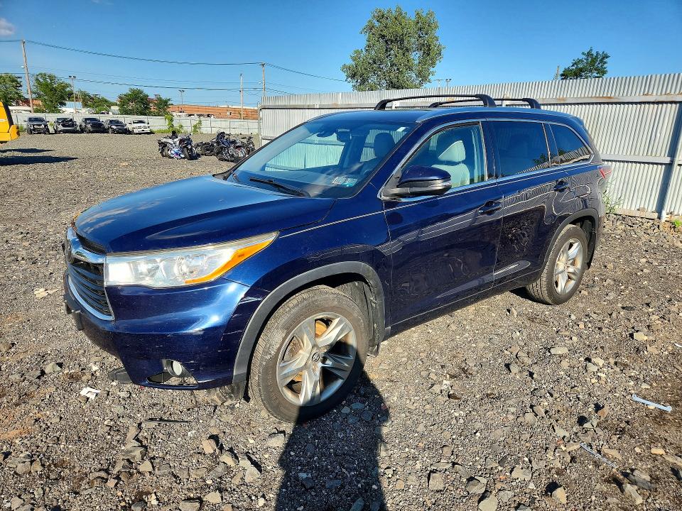 2016 Toyota Highlander მანქანა იყიდება აუქციონზე, vin: 5TDDKRFH4GS234002, აუქციონის ნომერი: 60548576