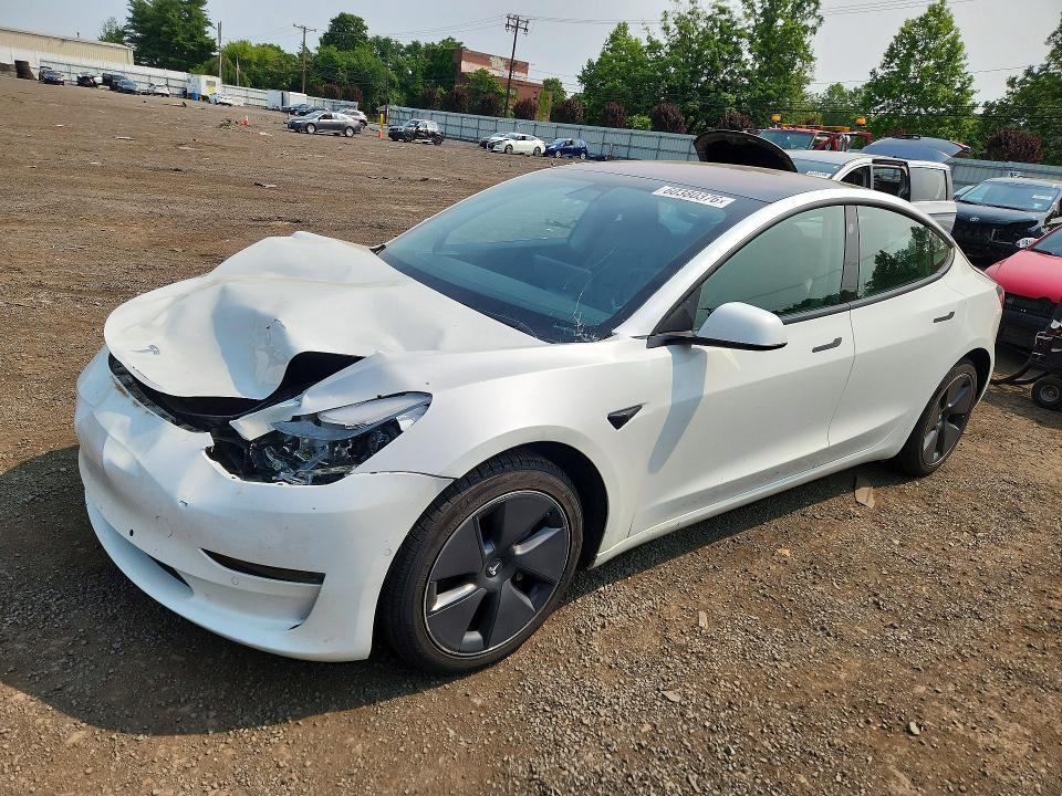Продаж на аукціоні авто 2021 Tesla Model 3, vin: 5YJ3E1EB2MF869737, номер лоту: 60380376