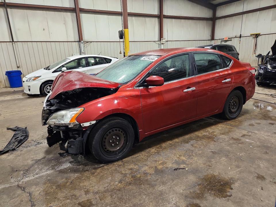 62794566 :رقم المزاد ، 3N1AB7APXFY348005 vin ، 2015 Nissan Sentra مزاد بيع