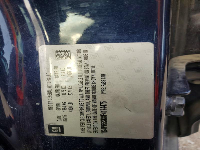 Продаж на аукціоні авто 2015 Buick Verano, vin: 1G4PR5SK8F4174475, номер лоту: 62271336