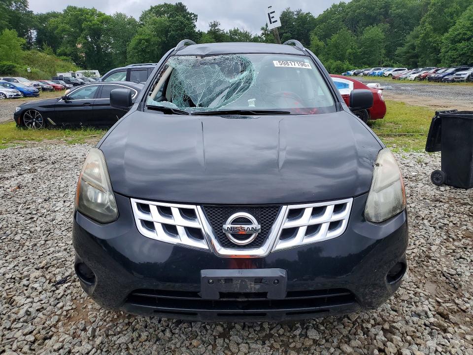 59817196 :رقم المزاد ، JN8AS5MV5EW704897 vin ، 2014 Nissan Rogue Select مزاد بيع