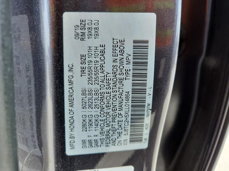 Продажа на аукционе авто 2020 Acura Rdx, vin: 5J8TC2H5XLL014864, номер лота: 62908946