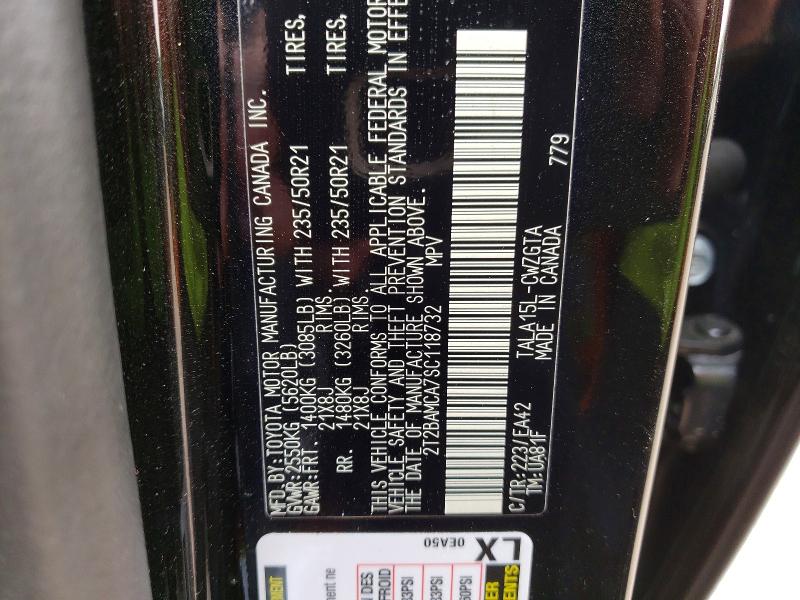 Aukcja sprzedaży 2025 Lexus Rx 350, vin: 2T2BAMCA7SC118732, numer aukcji: 61104366