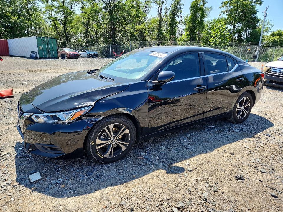 2022 Nissan Sentra მანქანა იყიდება აუქციონზე, vin: 3N1AB8CVXNY288193, აუქციონის ნომერი: 61887046