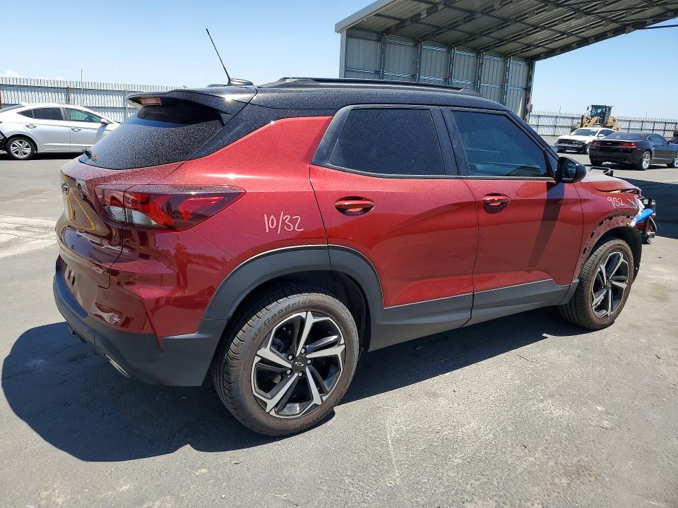 61636036 :رقم المزاد ، KL79MTSL2PB114954 vin ، 2023 Chevrolet Trailblazer مزاد بيع