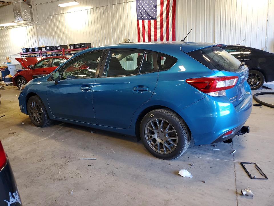 61016616 :رقم المزاد ، 4S3GTAA60J1725379 vin ، 2018 Subaru Impreza مزاد بيع