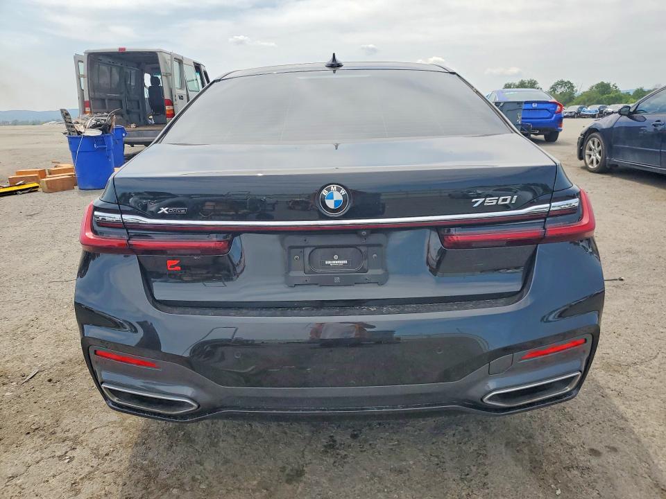 2022 Bmw 750 მანქანა იყიდება აუქციონზე, vin: WBA7U2C02NCJ34070, აუქციონის ნომერი: 61122166