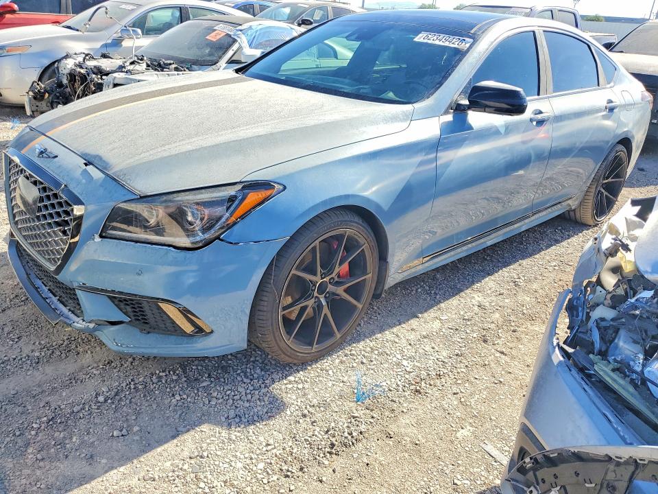 Продаж на аукціоні авто 2018 Genesis G80, vin: KMHGN4JB7JU222967, номер лоту: 62349426