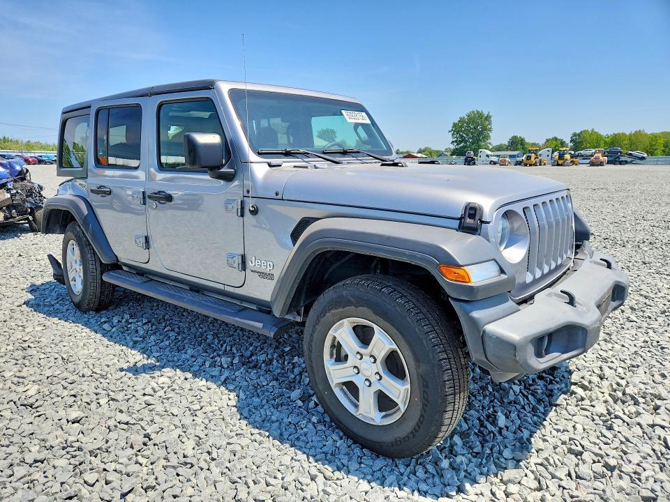 60928156 :رقم المزاد ، 1C4HJXDG1KW505478 vin ، 2019 Jeep Wrangler Unlimited مزاد بيع