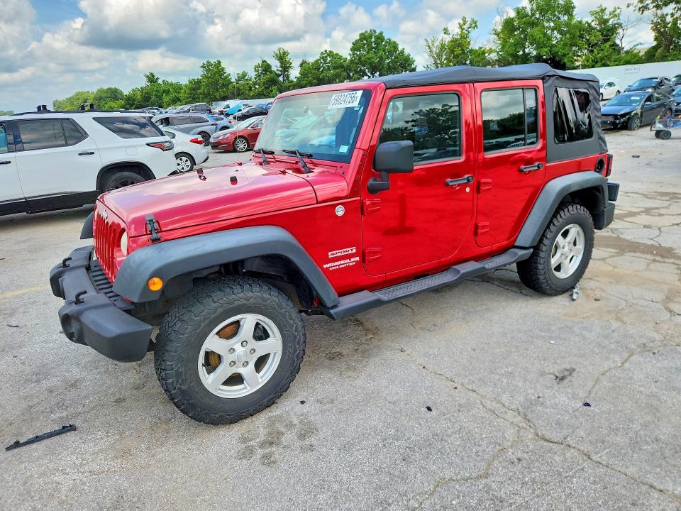 Продажа на аукционе авто 2011 Jeep Wrangler Unlimited, vin: 1J4BA3H1XBL609256, номер лота: 59824756