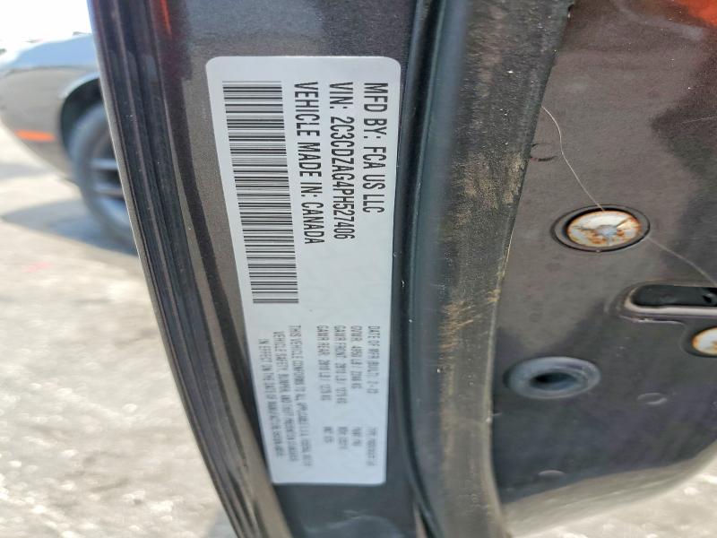 Продажа на аукционе авто 2023 Dodge Challenger, vin: 2C3CDZAG4PH527406, номер лота: 61492426