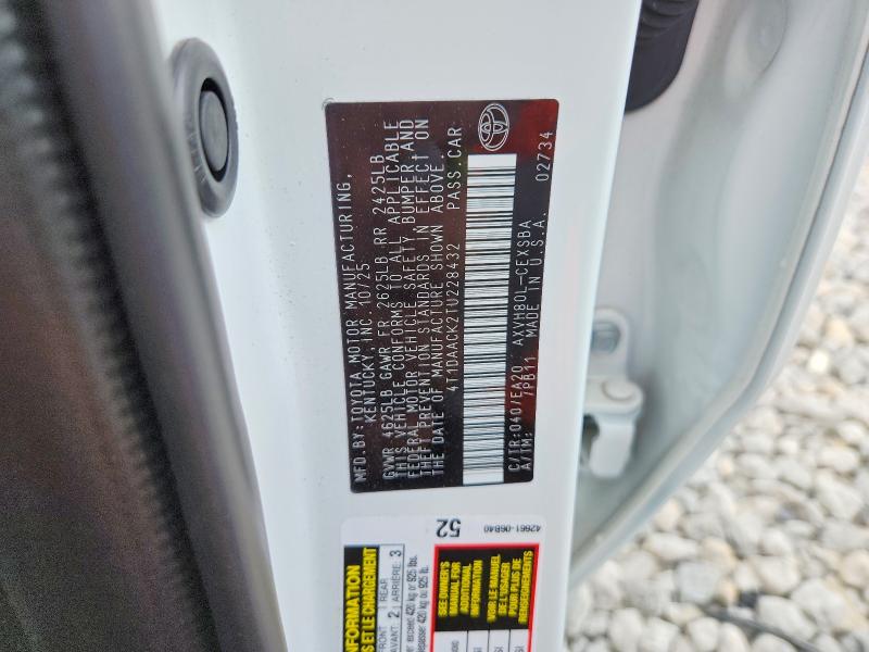 Продажа на аукционе авто 2026 Toyota Camry, vin: 4T1DAACK2TU228432, номер лота: 62031946