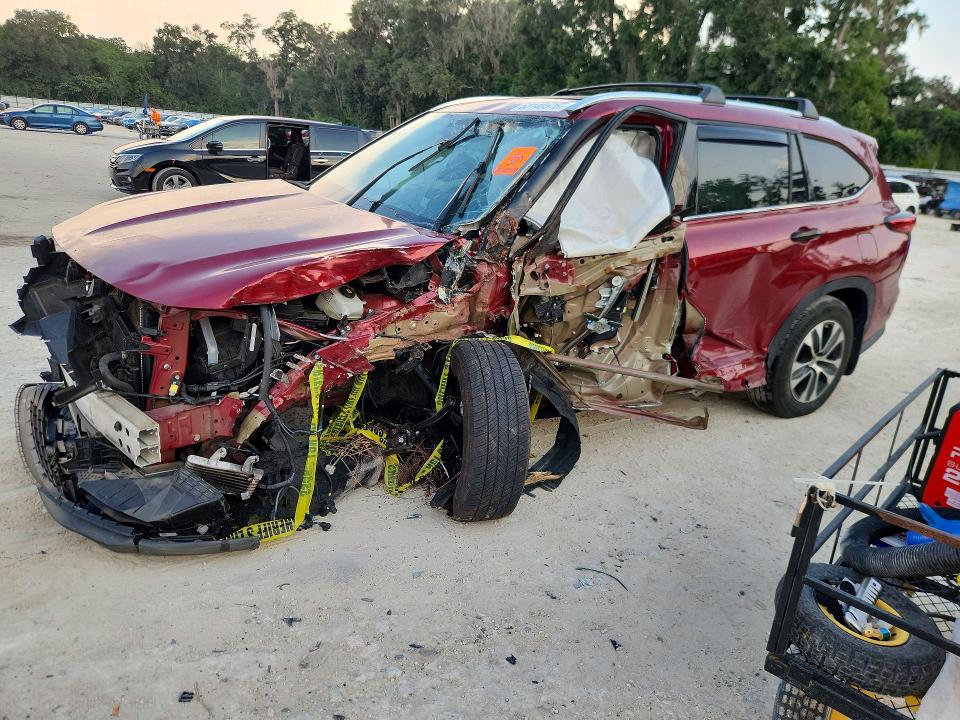 Продаж на аукціоні авто 2020 Toyota Highlander, vin: 5TDGARAH1LS500481, номер лоту: 63140576